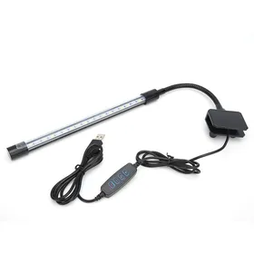 Comparer les prix de Barre lumineuse LED 7 W pour aquarium, lampe de croissance à intensité variable pour plantes aquatiques