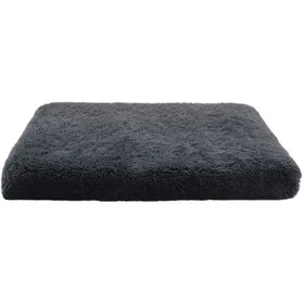 Comparer les prix de Coussin pour animaux - Unbrand - Carré - Gris foncé - 40x30x5 cm - Doux - Moelleux - Idéal sommeil profond - 1 pièce