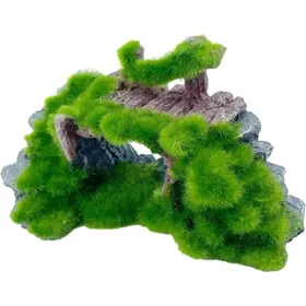 Comparer les prix de Aquarium Vue sur Pierre résine Aquarium décoration Betta grottes rocaille Paysage Roche Grotte pour Poissons A