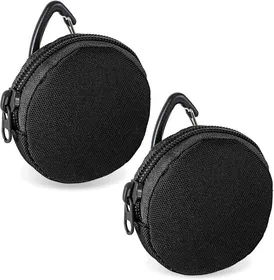 Meilleurs prix pour Lot de 2 Sacs à friandises pour Chien Petit Sac à friandises pour Chien avec Mousqueton Sac de dressage Noir avec Fermeture