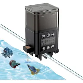 Meilleurs prix pour Nourrisseur poissons 320 ml piles pour granulés/poudre aquarium