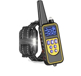 Comparer les prix de Collier de Dressage pour Chiens, avec portée de 800m,résistant à leau pour Chiens de Moyennes et Grandes Tailles avec 4 Modes