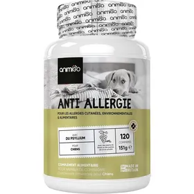 Comparer les prix de Anti Demangeaison Chien et Allergie 120 ComprimésGraines De Lin Source Domega 369CurcumaPoudre De PsylliumCitrouilleRiz