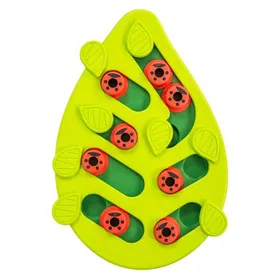 Meilleurs prix pour Distributeur de croquettes interactif pour chats dintérieur 16 compartiments à friandises cachés distribution lente
