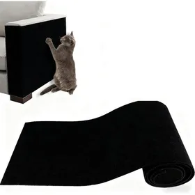 Comparer les prix de Griffoir Chat CanapéProtection Canape Chat Anti Griffe 100x30cmGriffoir pourFacile à CouperMeublesMursSisal et Moquette (Noir)