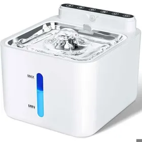 Meilleurs prix pour Fontaine à eau pour chat - Unbrand - Capacité 32 L - Détecteur de mouvement - Bol en acier inoxydable