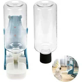 Comparer les prix de Distributeur Automatique d' eau et de Nourriture pour Oiseaux en Cage Apportez Deux Bouteilles. Parfait p DISTRIBUTEUR DALIMENT
