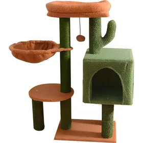Meilleurs prix pour Arbre à chat griffoir 43 x 33 x 87 cm poteaux en sisal plateformes structure stable
