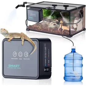 Meilleurs prix pour Humidificateur de reptiles Brumisateur de reptiles système de brumisation automatique avec buses de brumisation réglables à 360 °