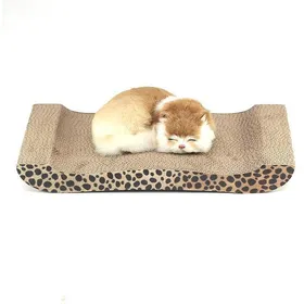 Meilleurs prix pour Tapis griffoir pour chats - Arbre à chat courbé - Arbre à chat - Jouet pour chat en carton - 48x265x5cm Arbre à chat pour chats -