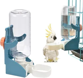 Comparer les prix de Abreuvoir A Oiseaux Automatique Mangeoires Distributeur d'eau De Cage A Oiseaux Transparent Mangeoire Oiseaux Automatique