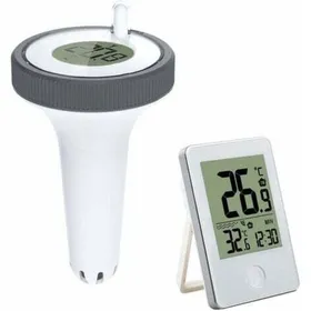 Meilleurs prix pour Thermomètre de Température dEau Electronique avec Récepteur Numérique Ecran LCD pour Aquarium/Spa/Étang à Poissons .