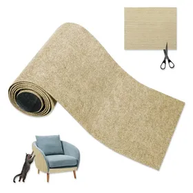 Meilleurs prix pour Tapis Griffoir Chat 40x200cm - Kaki - Autocollant