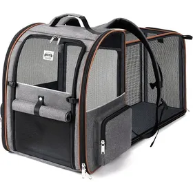 Meilleurs prix pour Grand Sac À Dos Extensible De Transport Pour Chat-Sac À Dos De Transport Pour Animaux De Compagnie De Petite Et Moyenne Taille-3 Kg