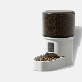 Comparer les prix de Distributeur automatique de nourriture pour chat - Phoesky - Contrôle WiFi - Grande capacité 4 L