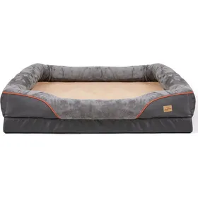 Meilleurs prix pour Panier Chien XXXL 135x100x33Cm Coussin Orthopédique Déhoussable Mousse à Mémoire de Forme Lavable - 135x100x33 cm