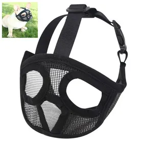 Comparer les prix de Muselière réglable - Bulldog - Maille respirante - Anti-morsure - Anti-mastication - Anti-aboiement