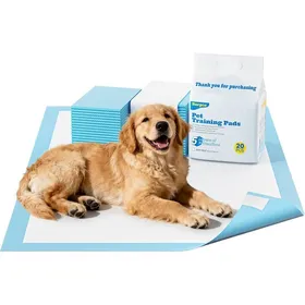 Meilleurs prix pour Alaise pour Chien 60x60cm-Aleses Jetables pour Chien 40 PiècesTapis de Propreté Chien TapisDesign à 5 Couches