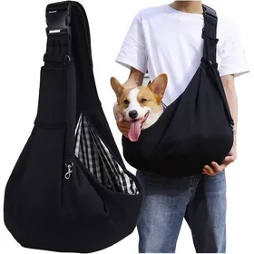 Comparer les prix de Sac de transport pour chien de petite taille - Sac de transport pour chat - Jusqu 8 kg - Sac bandoulire pour promenade SAC