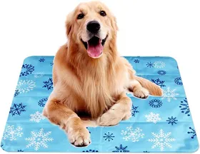 Meilleurs prix pour Tapis de Refroidissement - Non Toxique - 45x45cm - Pour Chiens et Chats - Couleur Bleue