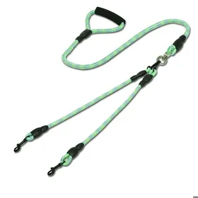 Comparer les prix de Laisse double/Laisse pour chien Laisse double pour 2 chiens-1.2*0.8CM
