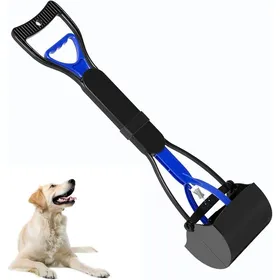 Meilleurs prix pour 1 Ramasse-crottes long manche 60 cm ABS durable ressorts résistants pour chiens et chats extérieur .