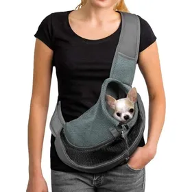 Meilleurs prix pour Sac de transport pour petits animaux - Sac de transport pour chiot - Sac bandoulière - Réglable - Sac de transport pour animaux -