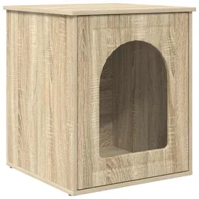 Meilleurs prix pour Saison Soldes Maison pour chat - SARAZYJ - design mignon - Sonoma 53 x 52 x 62 cm Bois dingénierie MM1613