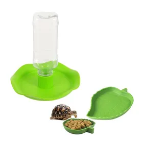 Meilleurs prix pour Distributeur Eau Reptile - Lot 2 Bol Tortue pour Petit Animal Cuneary