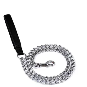 Meilleurs prix pour Laisse en métal pour chien, 180 cm, chaîne anti-morsure pour animal de compagnie