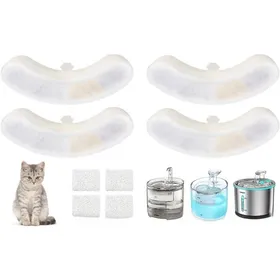 Meilleurs prix pour Filtre Pour Fontaine À Eau Pour Chat 4 Packs De Filtres De Remplacement Pour Fontaine À Eau Automatique Pour Chat 3 Systèm[YF359]