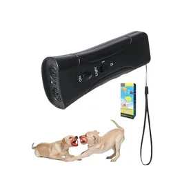 Comparer les prix de Bipeur anti-aboiement pour chien - DOK - LED intégrée - 3 modes ajustables - Batterie longue durée - Anti-morsure