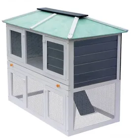 Comparer les prix de Enclos - Cage double pour animaux Bois   SS00213420