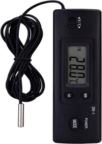 Meilleurs prix pour Thermomètre LCD numérique de mesure de température et d'humidité, capteur de sonde filaire pour réfrigérateur, aquarium, climatiseu
