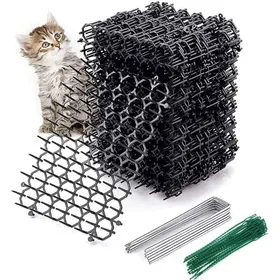Meilleurs prix pour 12 Pièces Tapis Anti Chat Repulsif Chat Exterieur Interieur Anti Chat Pic Anti Chat Répulsif Chat Chien Grillage Chat 1 Piè