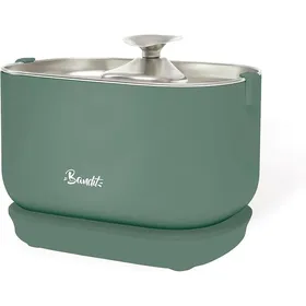 Comparer les prix de - Fontaine à Eau Filaire pour Chat 2 5L - Filtration 4 étapes - Ultra silencieuse inférieure 30dB - Acier Inoxydable FONTAINE A EAU