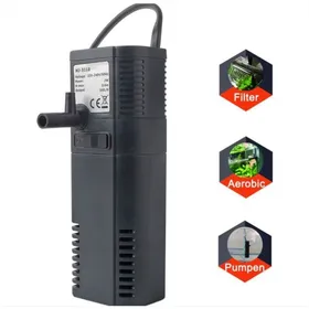 Meilleurs prix pour Filtre daquarium filtre interne pompe de filtre interne avec tige de pulvérisation pour aquarium 300L 300L / H 2W
