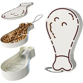 Meilleurs prix pour Bouteille deau pour Chiens à Emporter Portable Gourde pour Chien avec Gamelle pour Chiens Multifonctionnelle deau pour Animaux