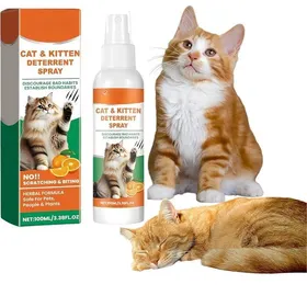 Meilleurs prix pour Spray Anti-griffure pour Chat 100ml Spray éducateur pour Chatons Spray Dissuasif Chats Spray Anti-Griffure Cat Trainin REPULSIF