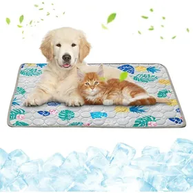 Comparer les prix de Tapis rafraîchissant - 100 x 70 cm - Convient aux chiens et aux chats - Lavable - Antidérapant