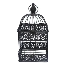 Meilleurs prix pour Cage à oiseaux carrée marron 40 x 17 x 41 cm