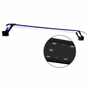 Comparer les prix de HSF®Lampe à LED daquarium - Meuble Aquarium -um avec pinces 90-105 cm Bleu et blanc cpw5299385