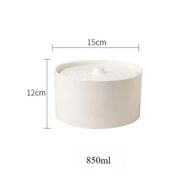 Comparer les prix de Distributeur deau automatique en céramique - Phoesky - 850 ml - Fontaine à eau intelligente - Pour chat et chien