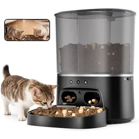 Meilleurs prix pour Distributeur Croquettes Chat Automatique avec Caméra 1080P 8L Gamelle Chat Automatique avec Bol en A DISTRIBUTEUR SACS DE DEJECTION