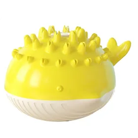 Comparer les prix de Flottant pour Piscine pour Animaux de Compagnie Jouet de Nettoyage de Molaires et de Mastication Jouet de Piscine (Jaune)