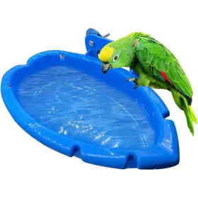 Meilleurs prix pour Bain doiseaux accessoires pour cage à oiseaux bassin baignoire suspendue pour cage à perroquet