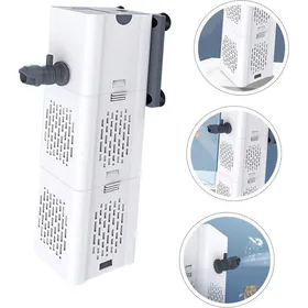 Meilleurs prix pour Filtre daquarium silencieux 4 en 1 - Filtre interne daquarium - 500-1000 l/h - Pompe Aquarium - Aération doxygène - Changeme