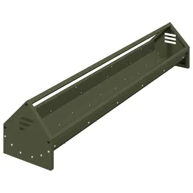Meilleurs prix pour Mangeoire pour poules - vidaXL - Vert olive - 108x205x20 cm - Capacité 5 kg - Acier laminé à froid