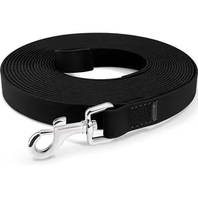 Comparer les prix de Laisse de rappel pour chiens étanche et résistante longue distance 5m à 20m noire 20m pour chiens moyens et très grands .