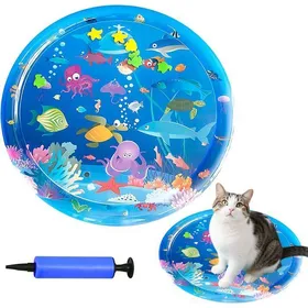 Comparer les prix de Nouveau Tapis de Refroidissement Durable pour Animaux de Compagnie 2025 Tapis Eau ChatTapis Sensoriel ChatTapis Deau